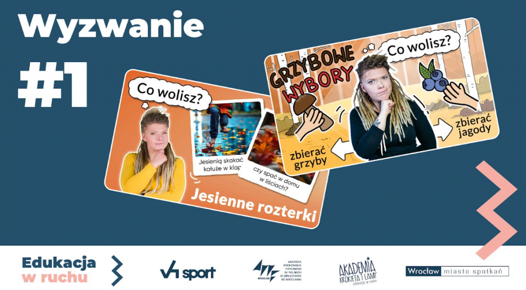 Edukacja w ruchu - wyzwanie pierwsze (październik)