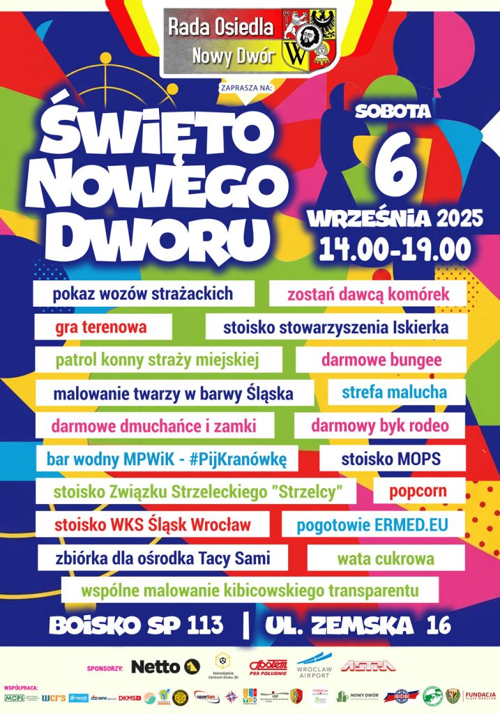 ulotka festyn osiedlowy